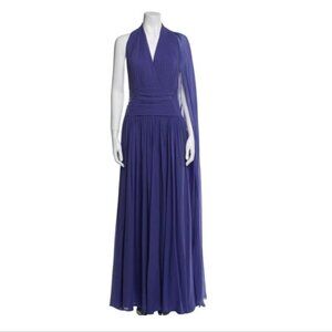 ELIE SAAB DRESS - BLUE INDIGO - Size 4 / S